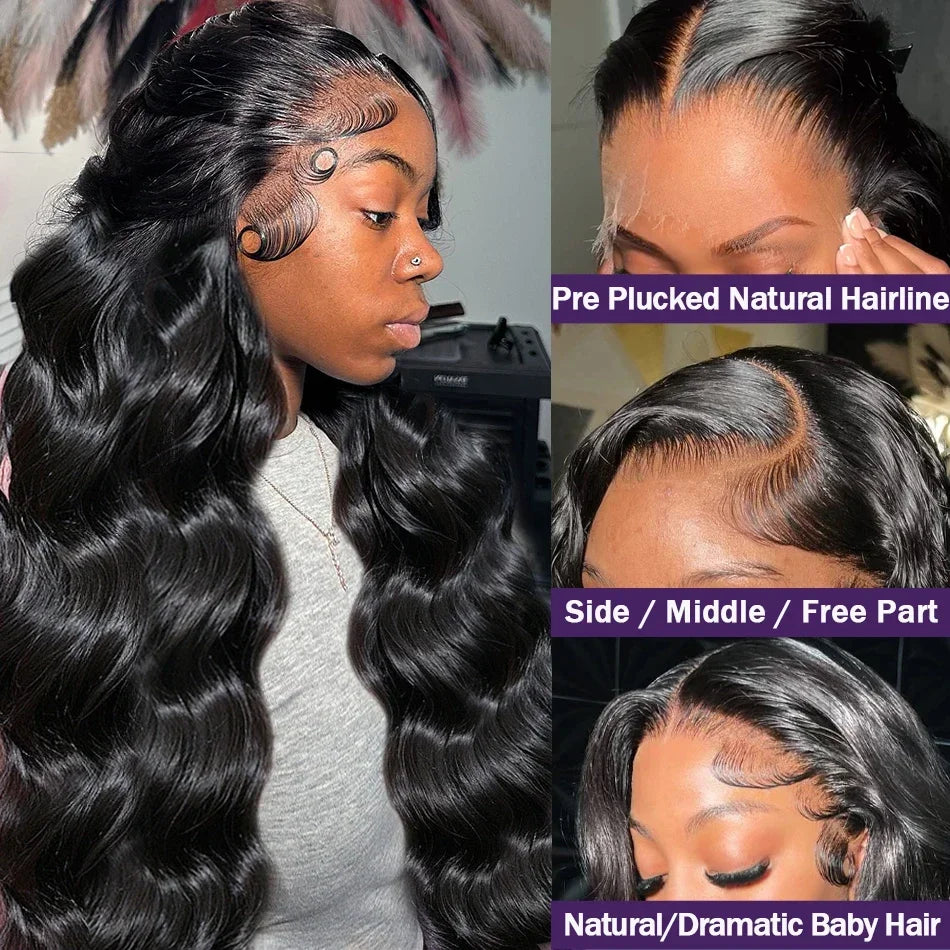 Body Wave 13x4 13x6 Lace Front Wig Ready To Wear 4x4 Lace Closure Wig Glueless Transparent Human Hair Lace Frontal Wig On Sale