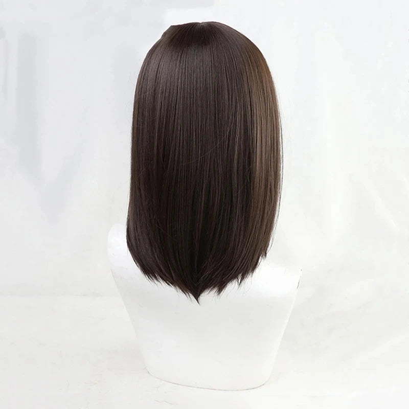 New The Final Season Attack on Titan Eren Jaeger Cosplay Wig Brown Heat Resistant Synthetic Hair Wigs