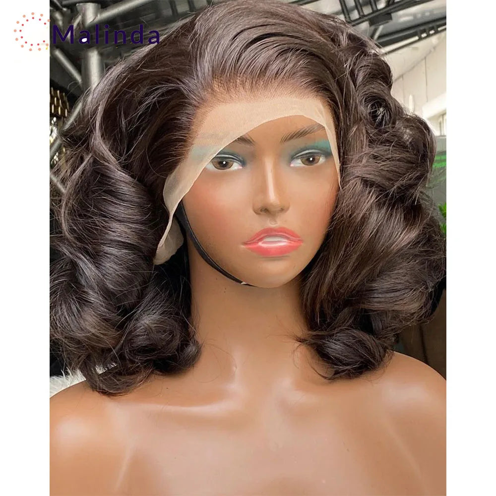 Super Double Draw 250% Density 360 Loose Deep Wave Transparent Lace Frontal Glueless Wig Pre Plucked Human Hair Ready To Go