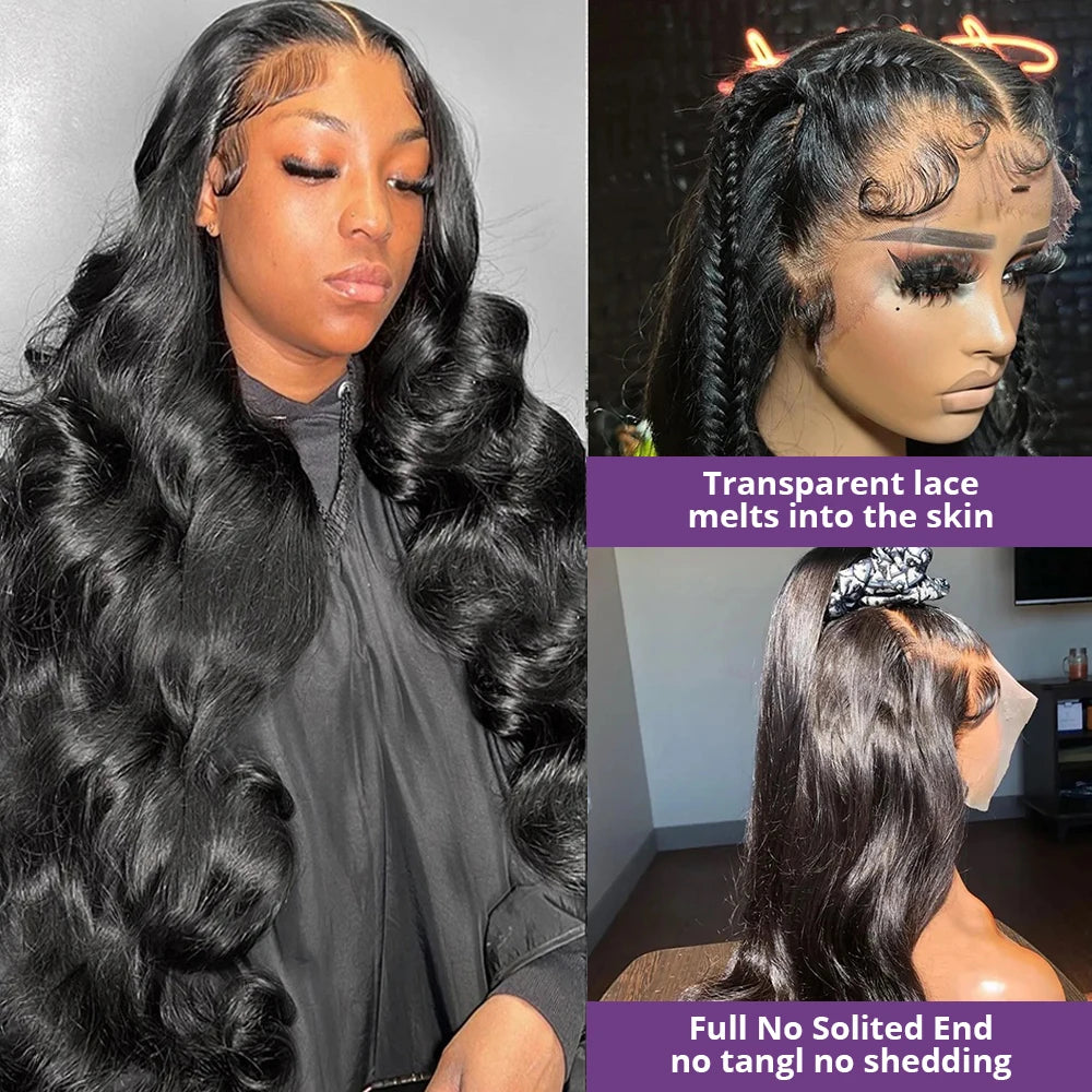 Lace Frontal Wig Body Wave Transparent