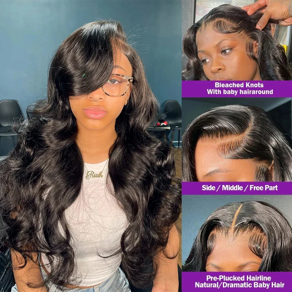 Body Wave 13x4 13x6 Lace Front Wig Ready To Wear 4x4 Lace Closure Wig Glueless Transparent Human Hair Lace Frontal Wig On Sale